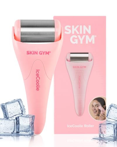 SKIN GYM IceCool Ice Roller for Face - Anti Aging Ice Face Roller & Eye Roller for Eye Puffiness Relief, Travel Size Face Roller Skin Care & Face Ice Roller, Light Facial Ice Roller & Face Depuffer | Amazon (US)