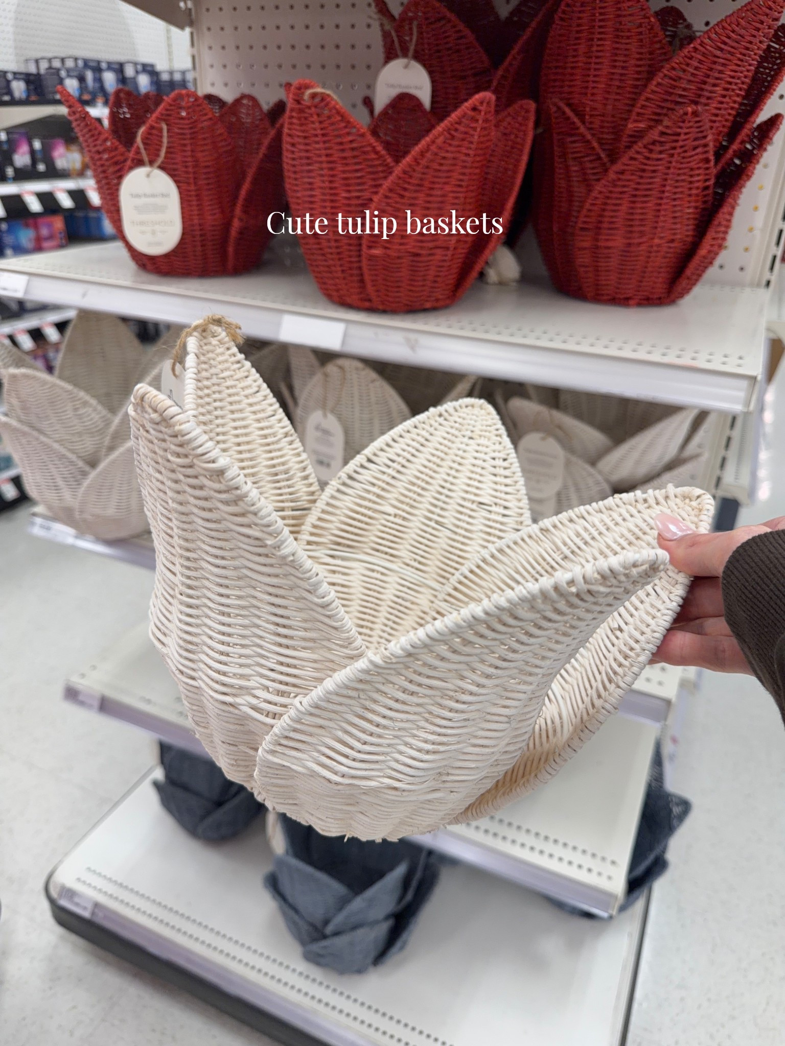 Tulip basket at Target 
Perfect for Easter!! 

#LTKHome