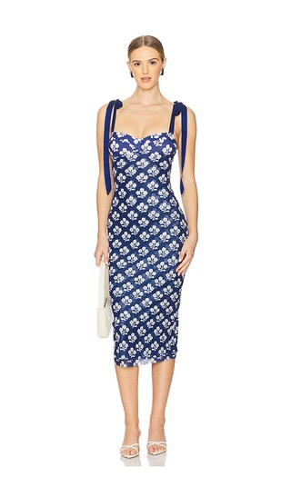 x Intimately FP Printed Got Glam Slip in Navy Combo | Revolve Clothing (Global)