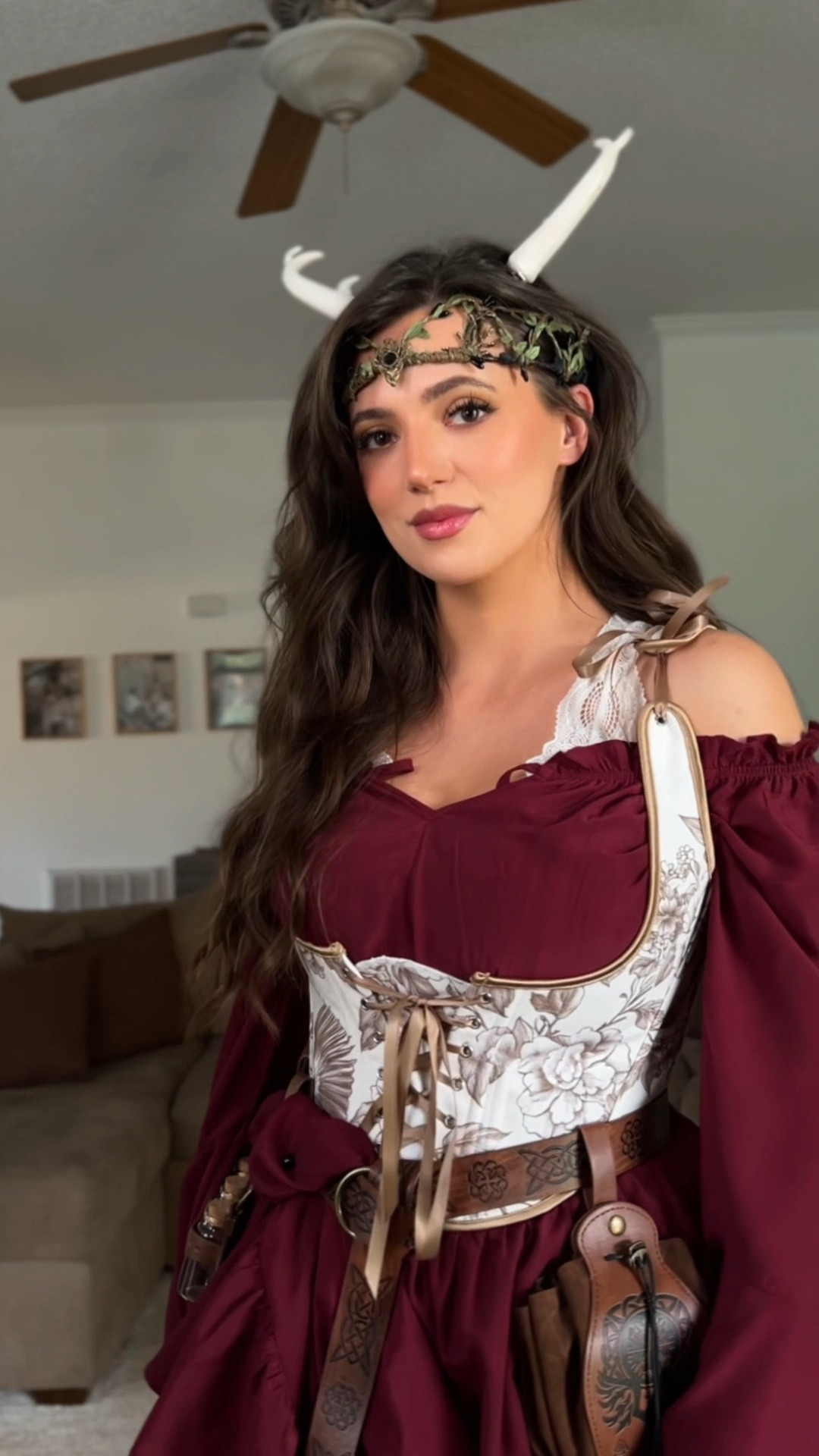 Faun cosplay costume for ren faire! 

#LTKStyleTip