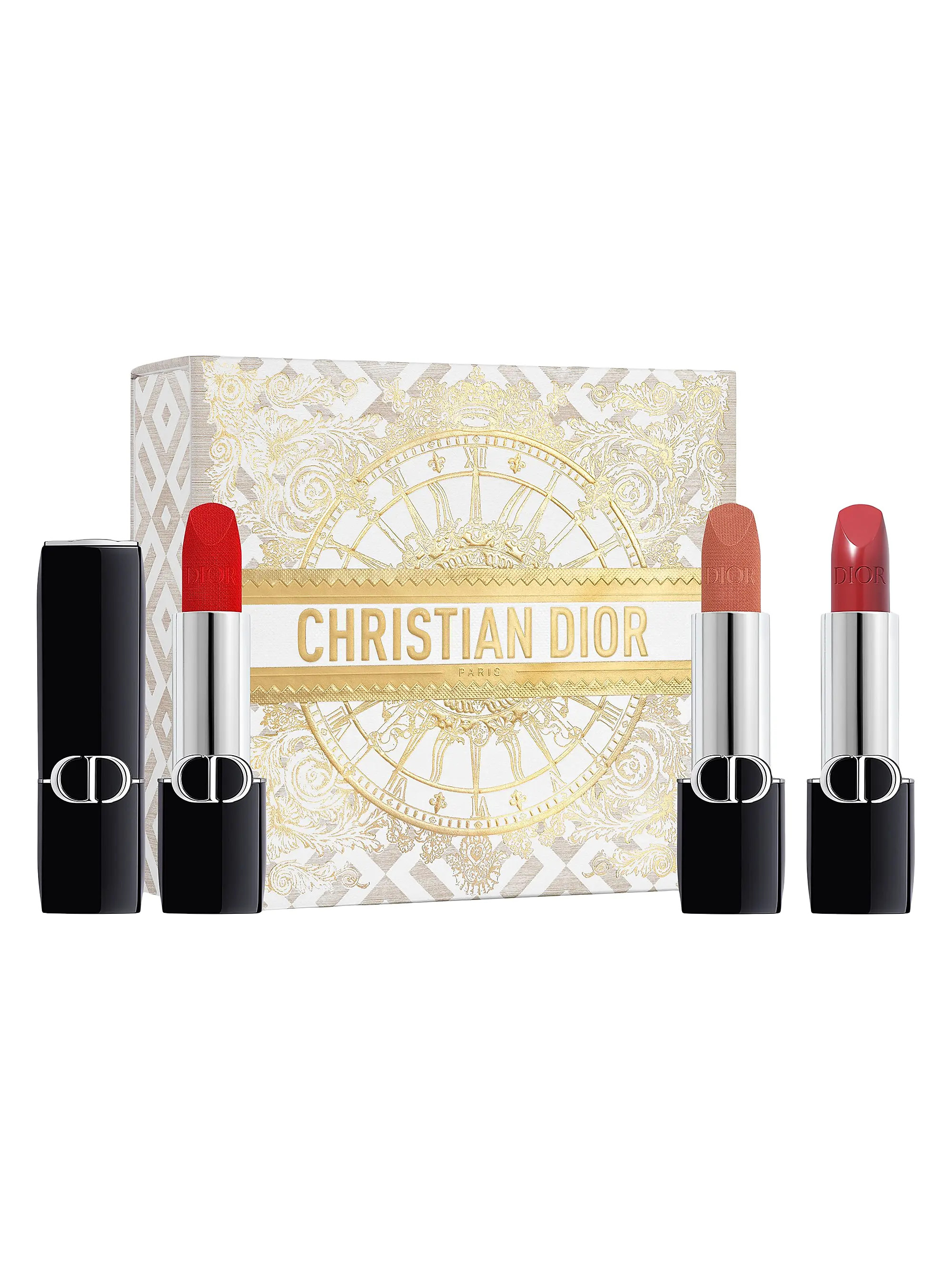 DiorRouge Dior 3-Piece Minature Lipstick Set | Saks Fifth Avenue