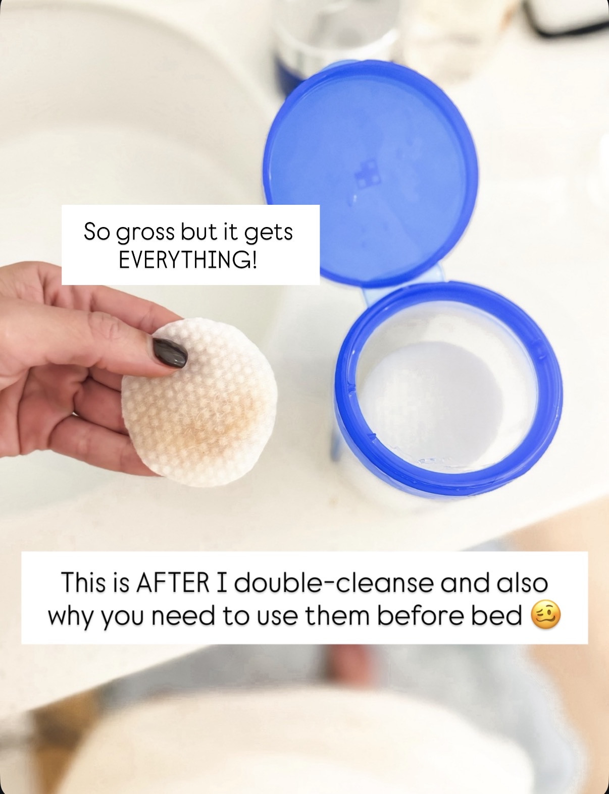 Medicine toner pads - I use these at night after I double cleanse my face. These gently exfoliate your skin and get remaining makeup off of your face. 

#LTKBeauty #LTKselfcare #LTKmorningroutine