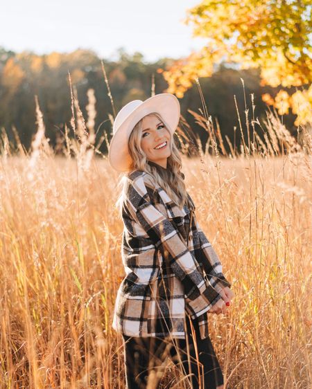 Fall women’s outfit with plaid shacket / flannel 

#LTKunder50 #LTKSeasonal