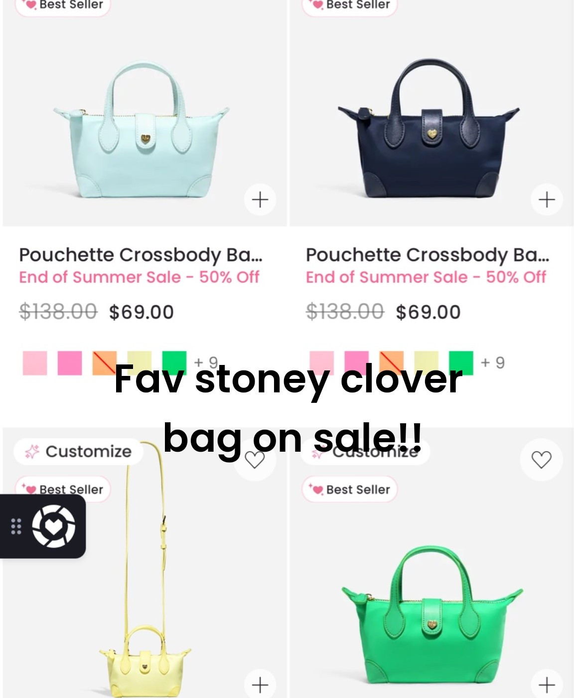 Stoney clover lane labor day weekend sale!!! Under $70! Love this pouchette crossbody

Stoney clover sale // labor day weekend sale

#LTKSaleAlert