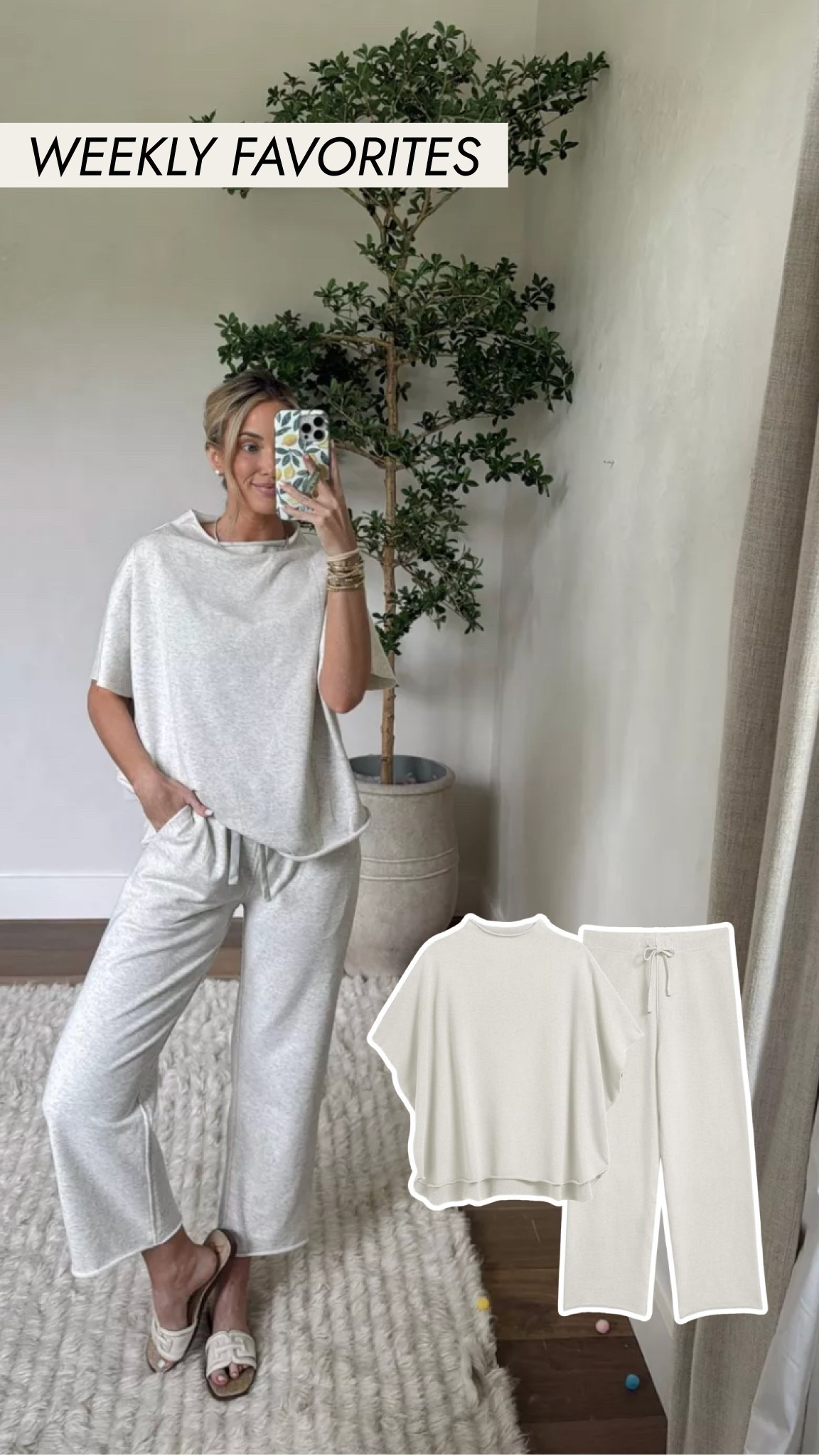 Cozy set - if between sizes size up! 

#LTKStyleTip #LTKSeasonal #LTKFindsUnder50