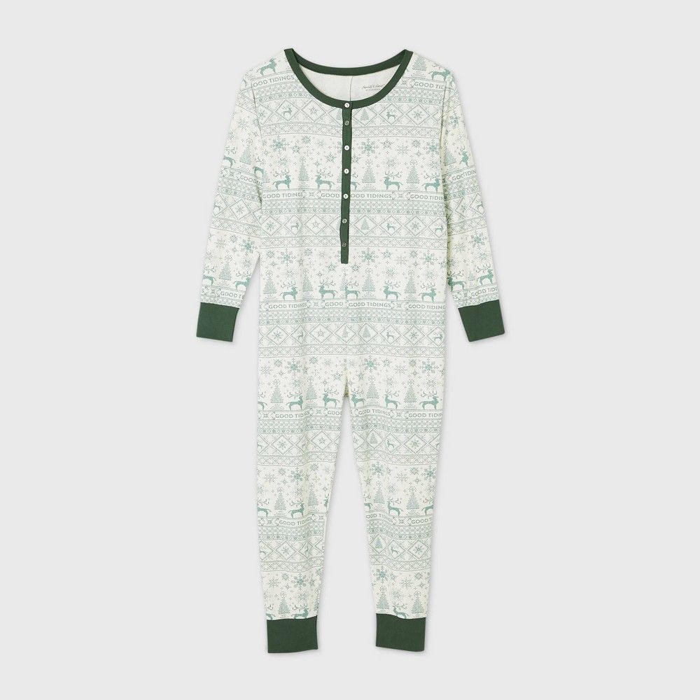 Women's Plus Size Holiday 'Good Tidings' 1pc Pajama - Hearth & Hand™ with Magnolia | Target