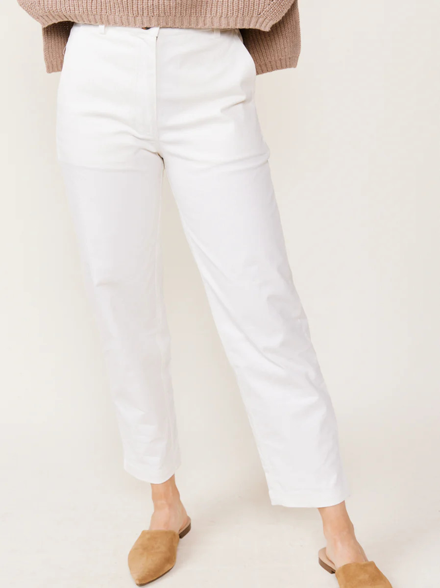 Ann Twill Straight Leg Pant | ABLE Clothing