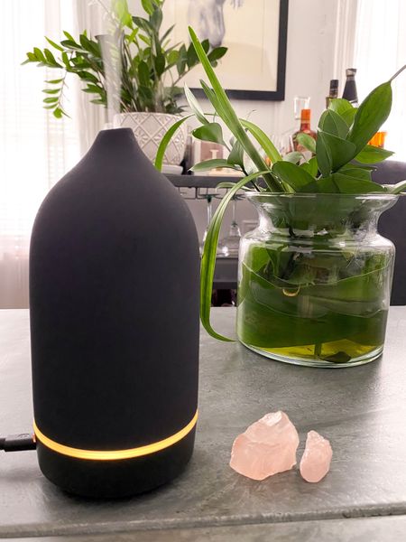 Such a quick and easy way to set a mood at home. Vitruvi Ceramic Essential Oil Diffuser. #FoundItOnAmazon #AmazonHome 

#LTKhome #LTKFind #LTKGiftGuide