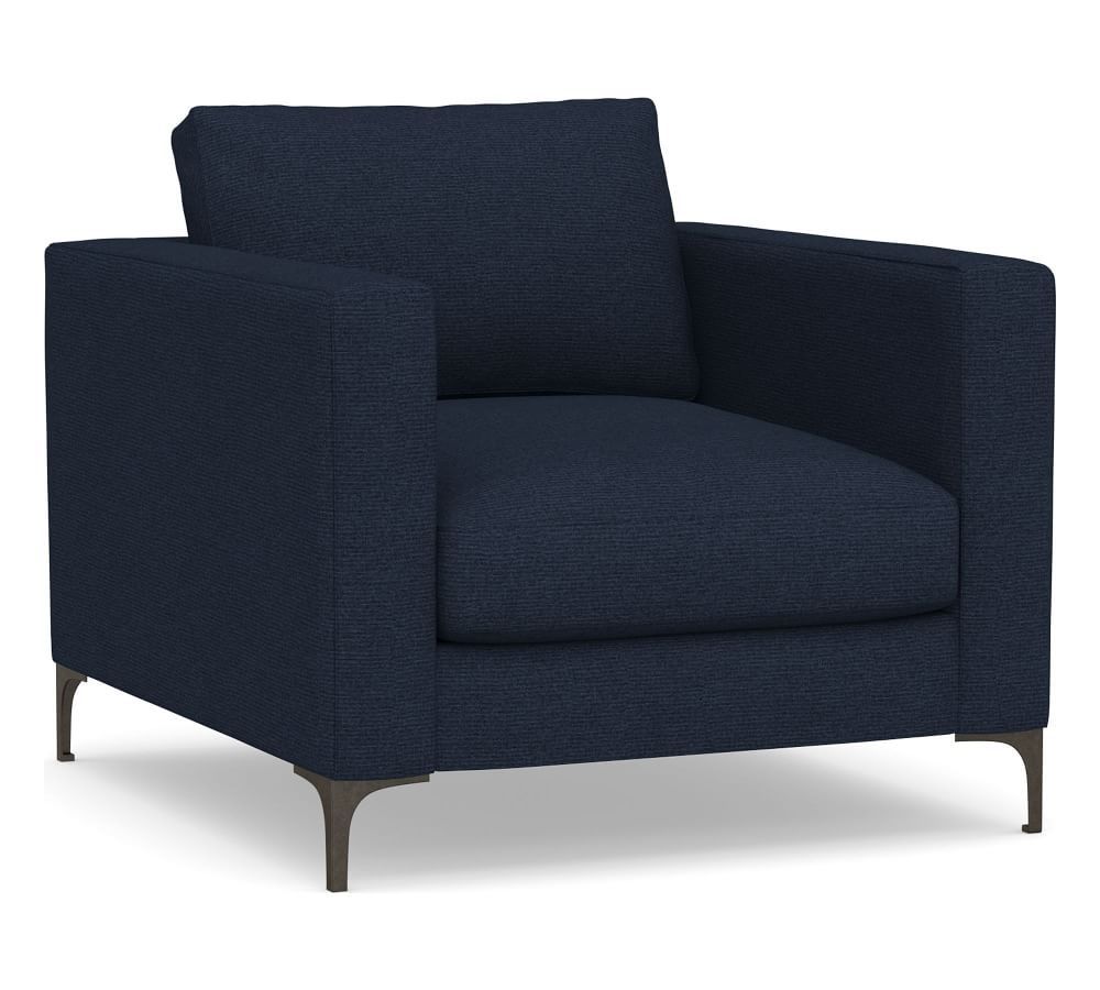 Jake Upholstered Armchair | Pottery Barn (US)