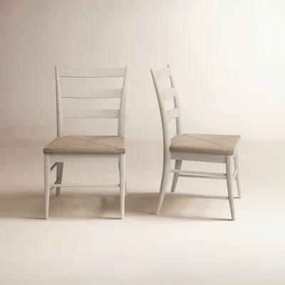 Shannen Solid Wood Ladder Back Side Chair | Wayfair North America