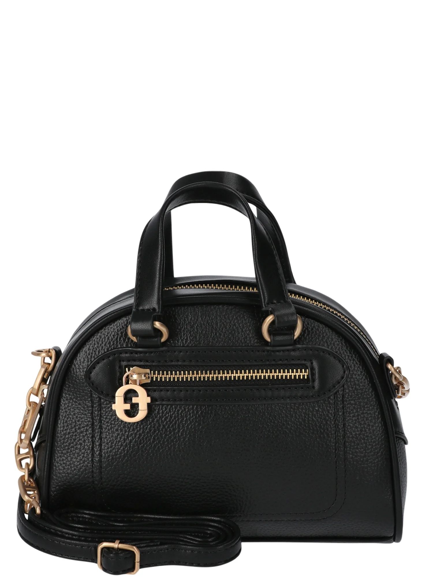 Time and Tru Women's Scottie Mini Satchel Crossbody Handbag, Black - Walmart.com | Walmart (US)