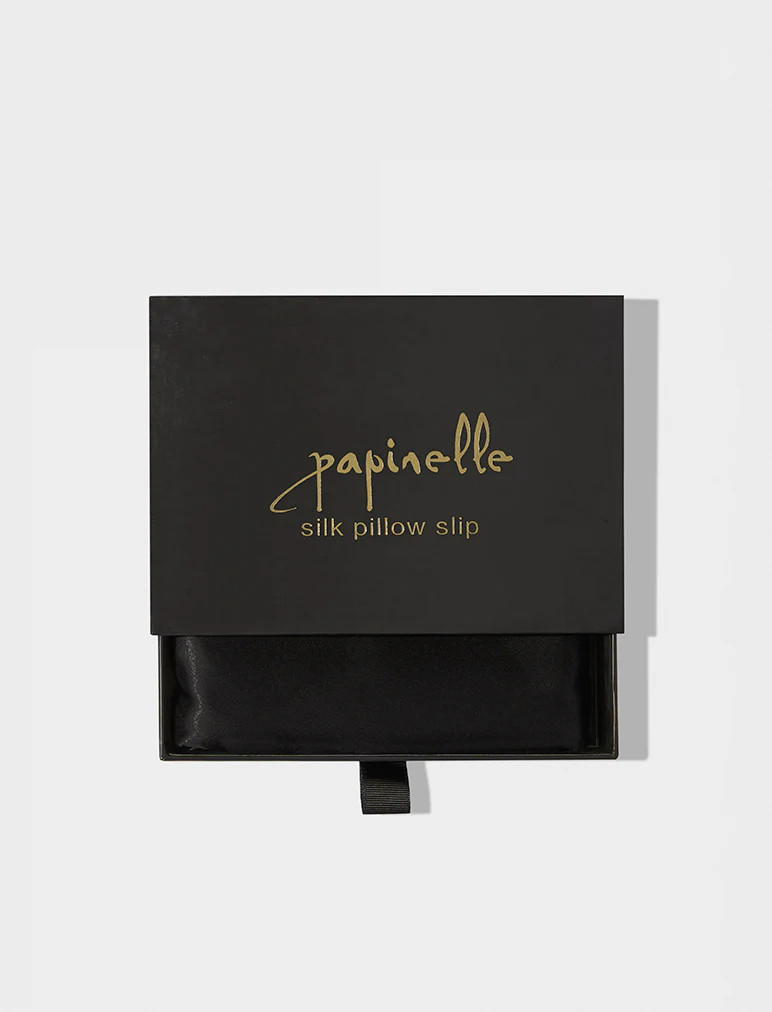 Audrey Boxed Silk Pillow Slip | Papinelle Sleepwear US