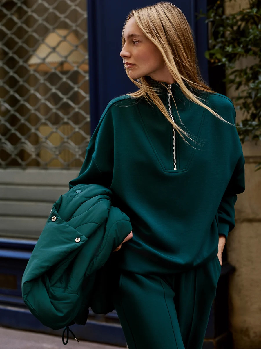Hawley Half Zip Sweat | Varley US | Varley US
