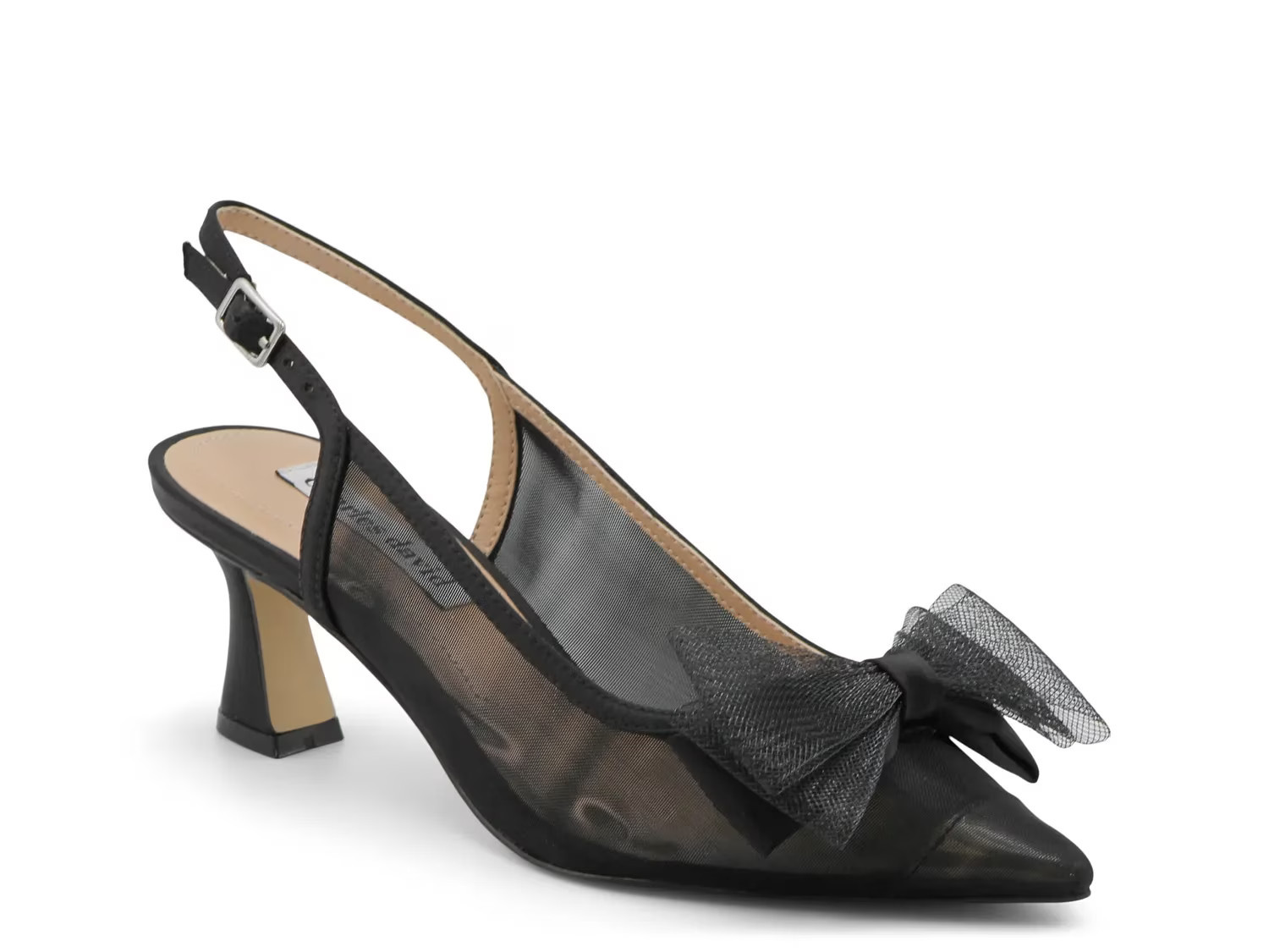 Charles David Arina Pump | Women's | Black | Size 6.5 | Pumps | Kitten | Slingback | DSW