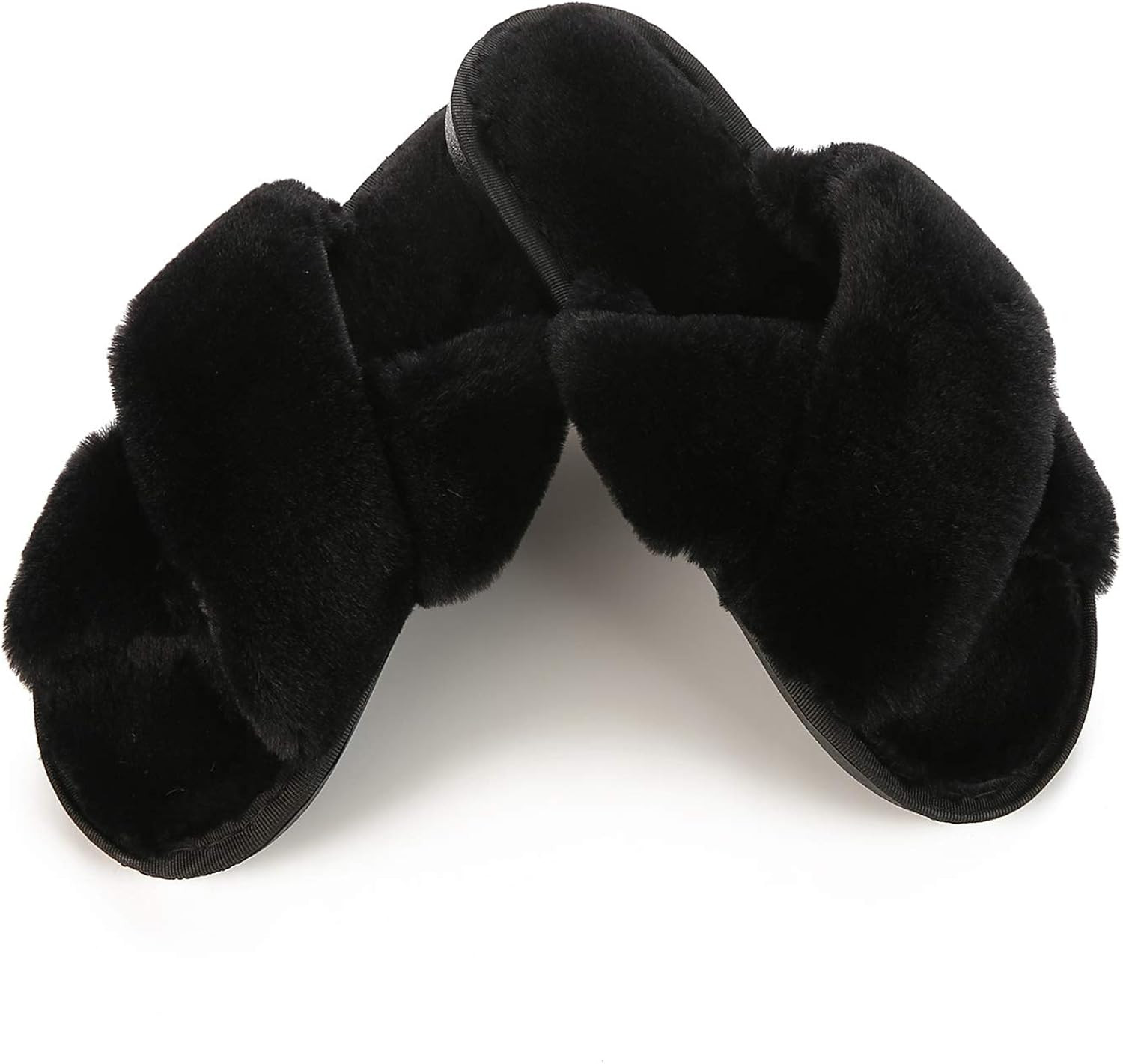 JOINFREE Women's Bedroom Slippers Comfort Four Season Classy Indoor Spa Slide Shoes | Amazon (US)