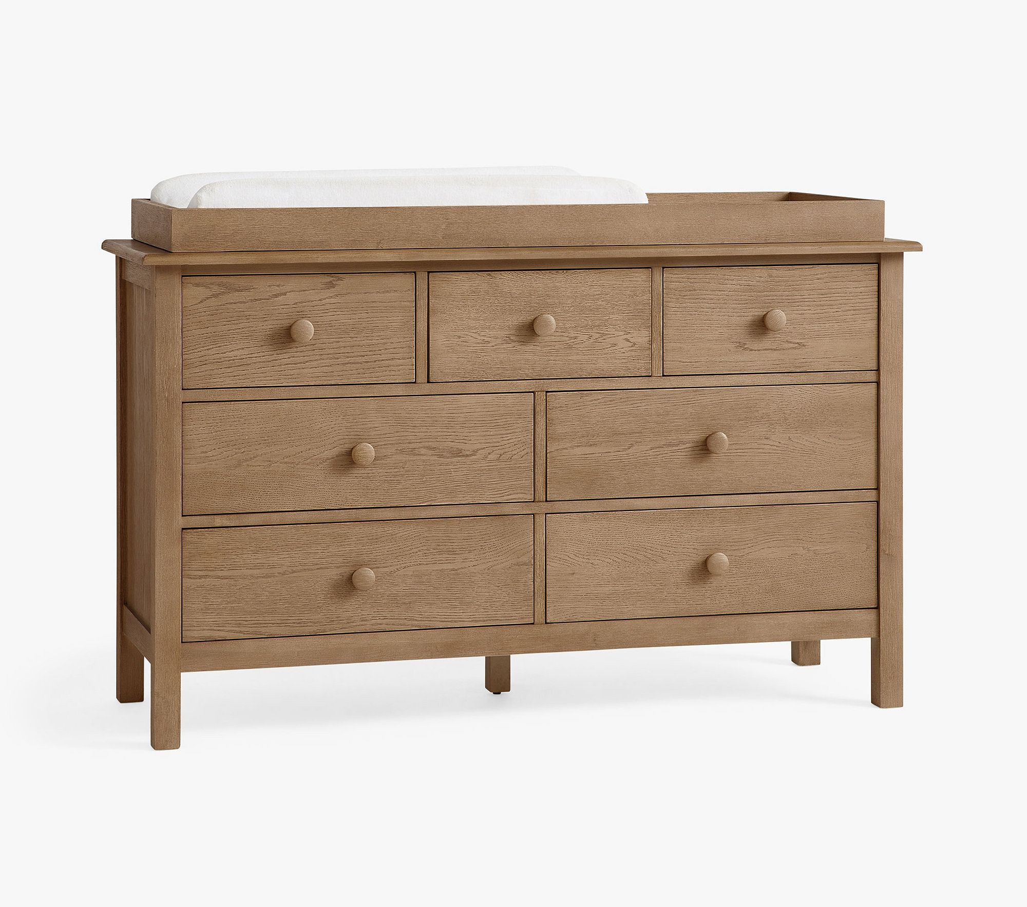 Kendall 7-Drawer Changing Table (55w x 19d") | Pottery Barn Kids