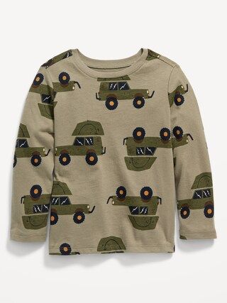 Unisex Long-Sleeve Printed T-Shirt for Toddler | Old Navy (US)