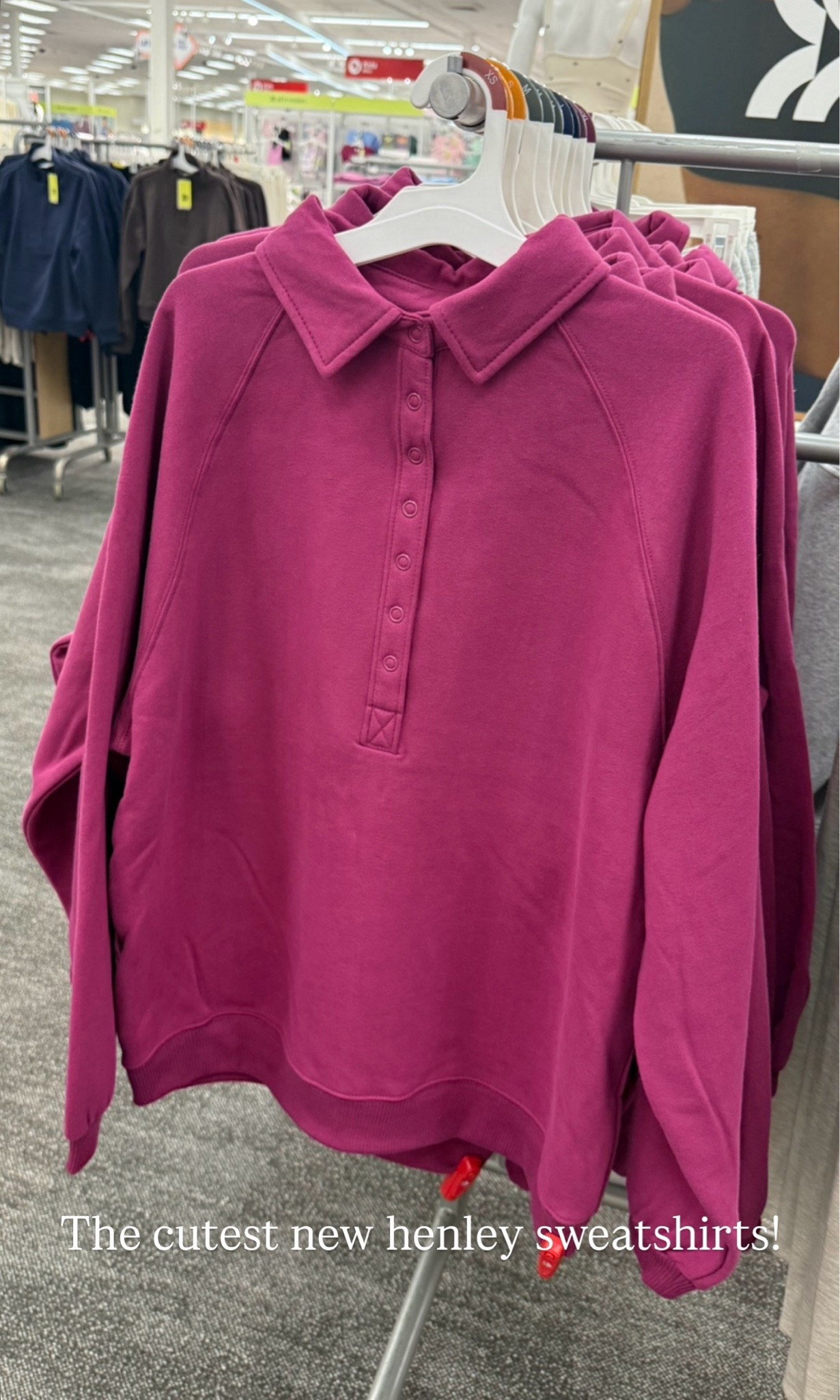 Henley sweatshirt
Target fashion

#LTKdayinmylife #LTKmomlife #LTKfitnessgoals