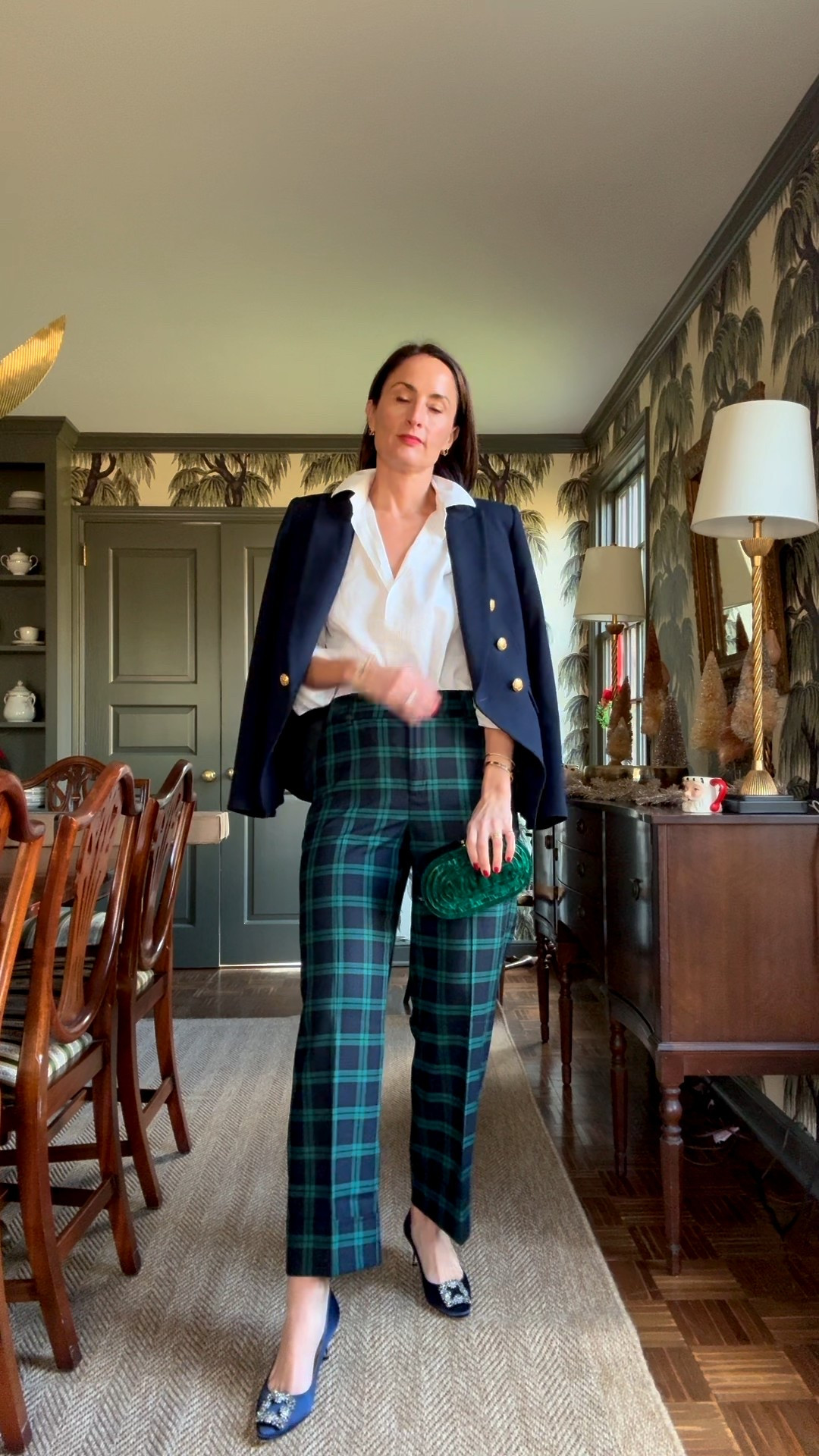 Green and navy on repeat this holiday season. 

#LTKCyberWeek #LTKOver40 #LTKHoliday