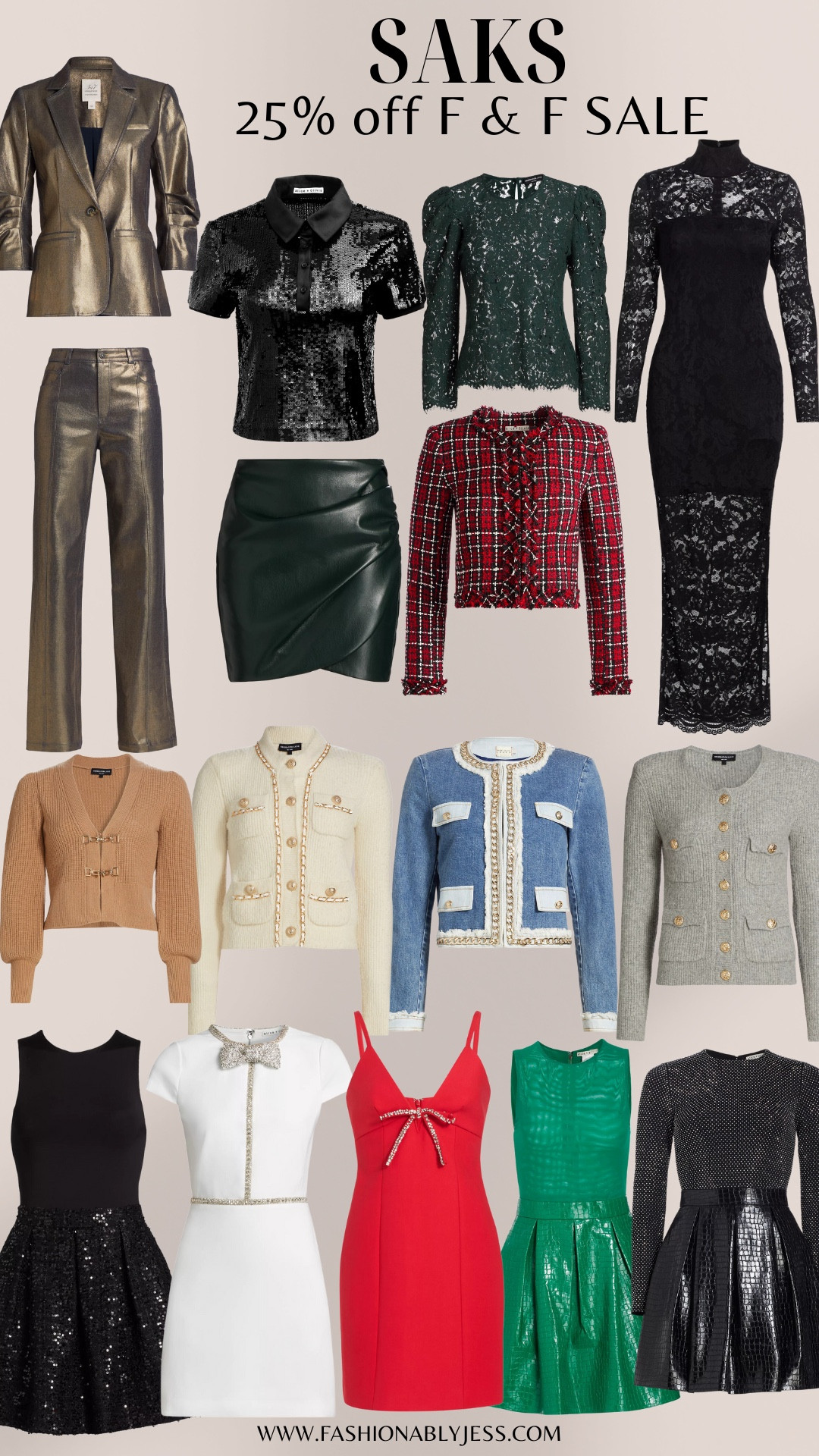 Saks sale 25% off 🎉

#LTKGiftGuide #LTKOver40 #LTKSaleAlert