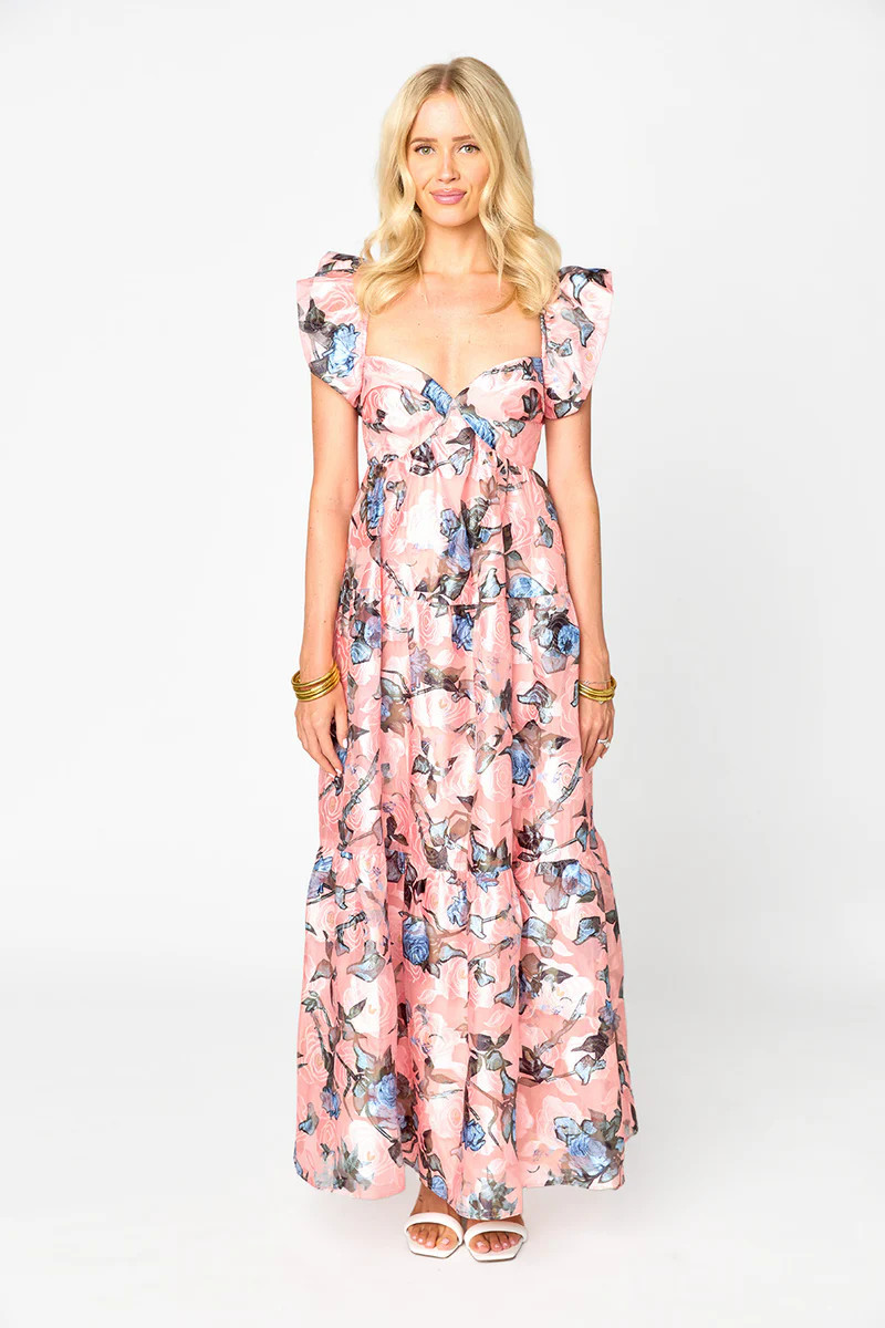 BuddyLove | Lilly Sweetheart Neckline Maxi Dress | Sweet Talkin | BuddyLove