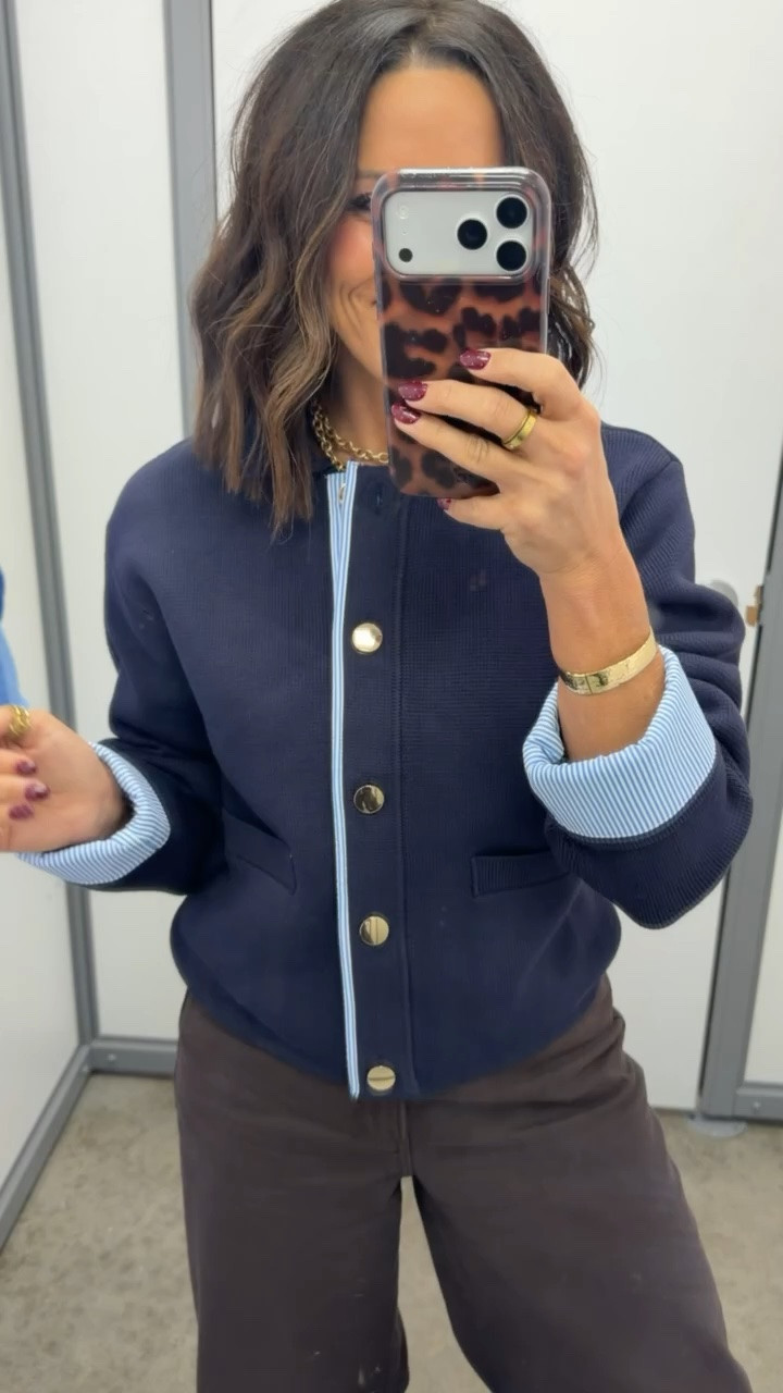ALL THE J.CREW VIBES! The little striped details and gold buttons make it look way more expensive than it is!

@Walmart 

size xs
#WalmartFinds #WalmartFashion #WalmartStyle #AffordableFashion #FallFashion #FallStyle #Cardigan #LTKCreator #LTKFashion #WalmartFinds

#LTKootd
