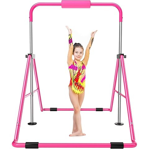 Tepemccu Expandable Gymnastics Bars,Adjustable Height Gymnastic Horizontal Bars,Junior Training B... | Amazon (US)