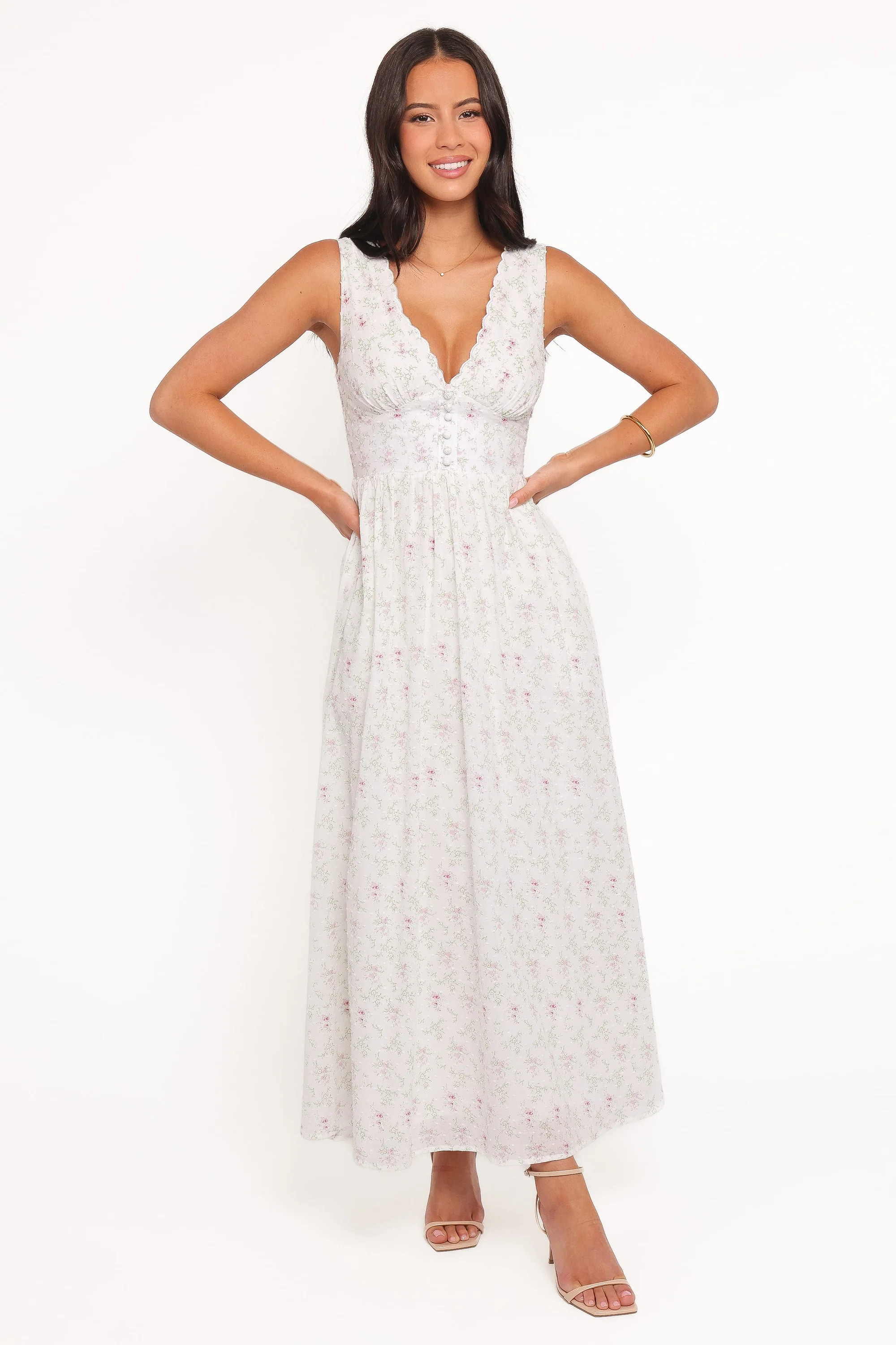 Kimlee Midi Dress - Garden Ditsy | Petal & Pup (US)