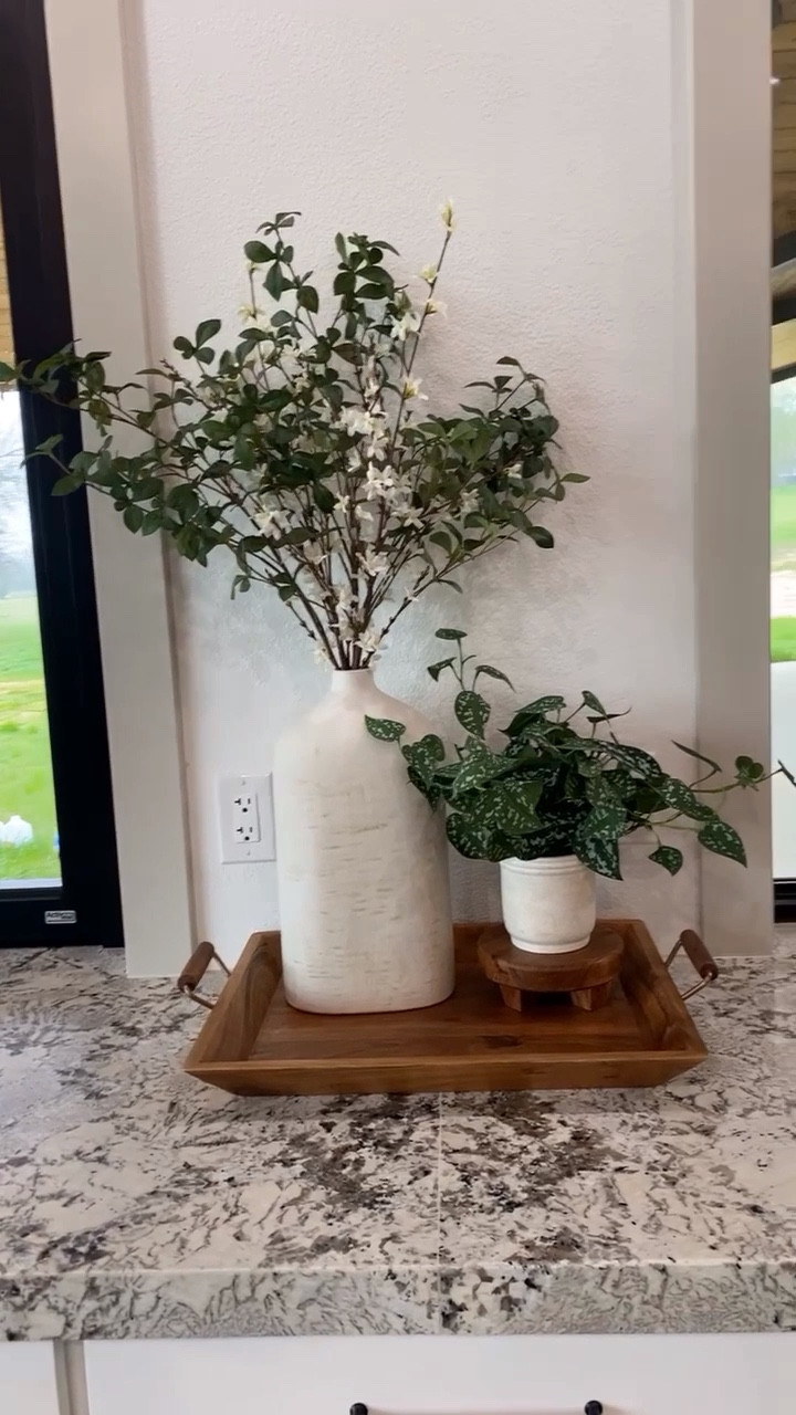Beautiful spring faux plants and stems from Target  

#LTKSeasonal #LTKhome #LTKVideo