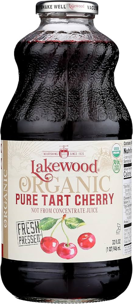 Lakewood, Organic Pure Cherry Tart Juice, 32 oz | Amazon (US)