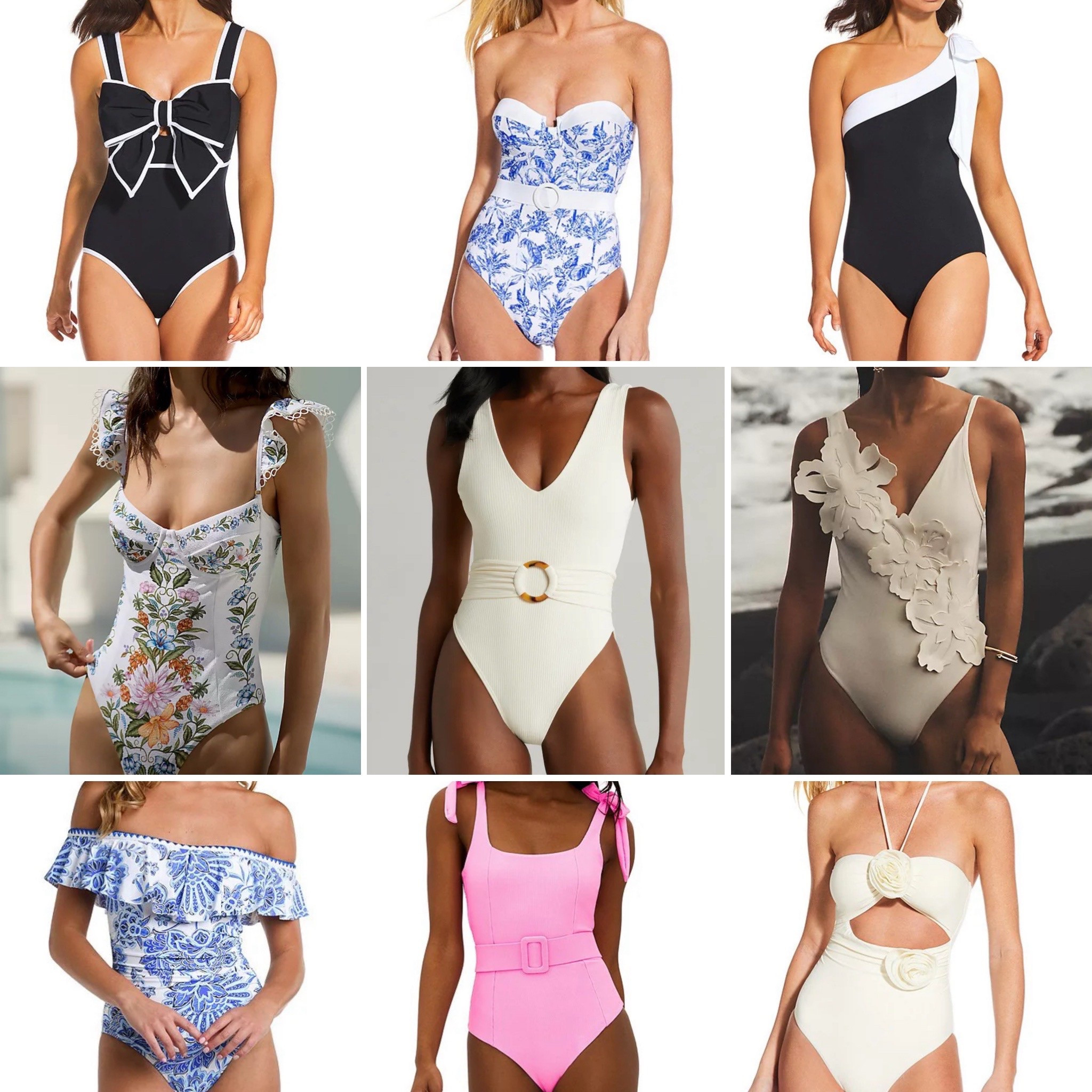 One piece swimsuits 

#LTKSeasonal #LTKTravel #LTKSwim