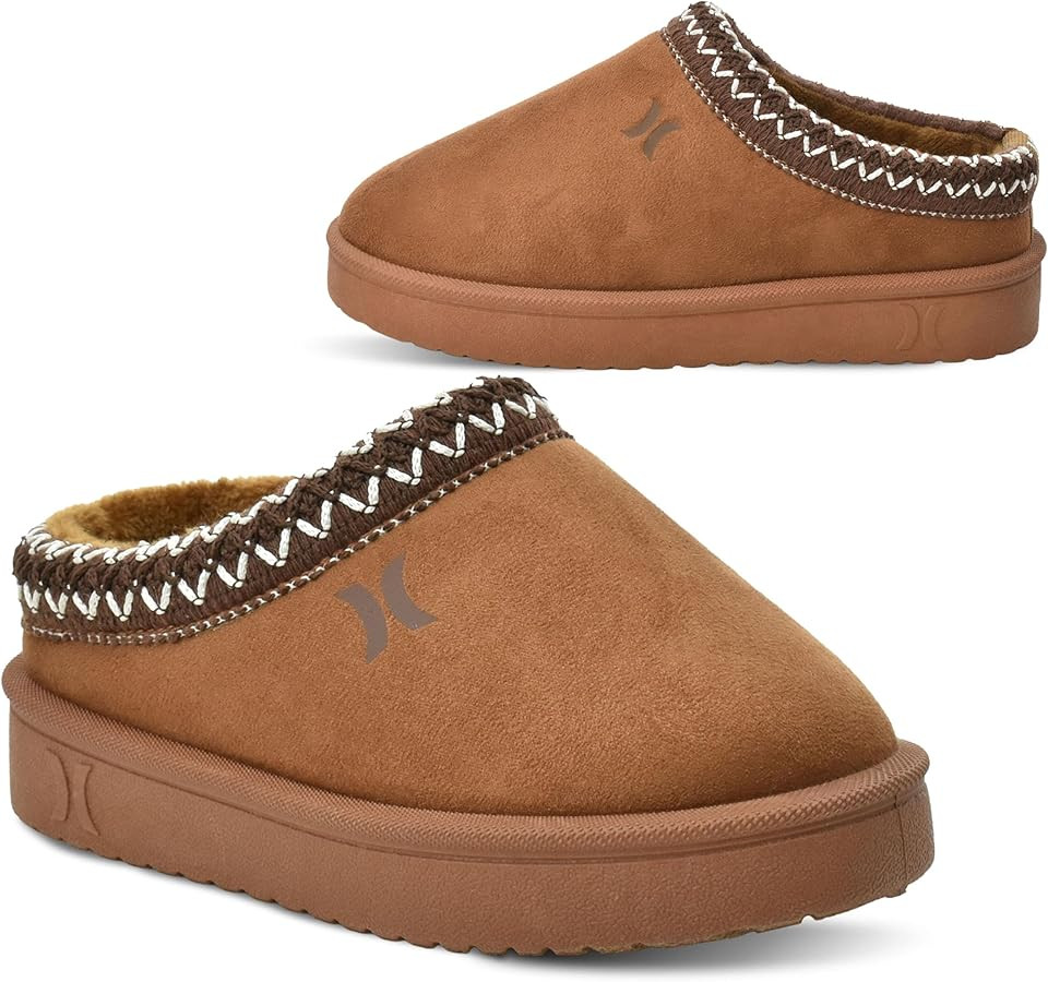 Hurley Kids Modi Slippers - Indoor and Outdoor Slip-On Shoes for Boys and Girls, Durable Clogs Wi... | Amazon (US)