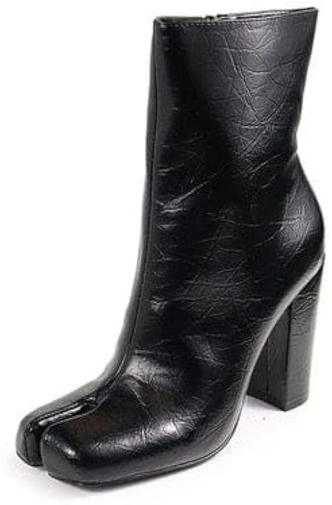 Liliana Mahomes-1 Womens Camel Toe Block Heel Ankle Bootie | Amazon (US)