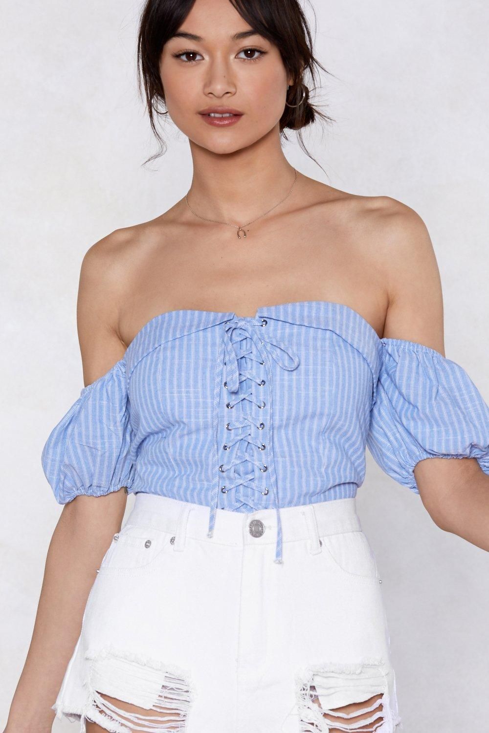 Party at the Front Striped Top | NastyGal (US & CA)