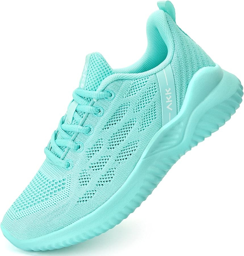 Akk Womens Sneakers Running Shoes - Walking Tennis Shoes Lightweight Breathable Memory Foam Sport... | Amazon (US)
