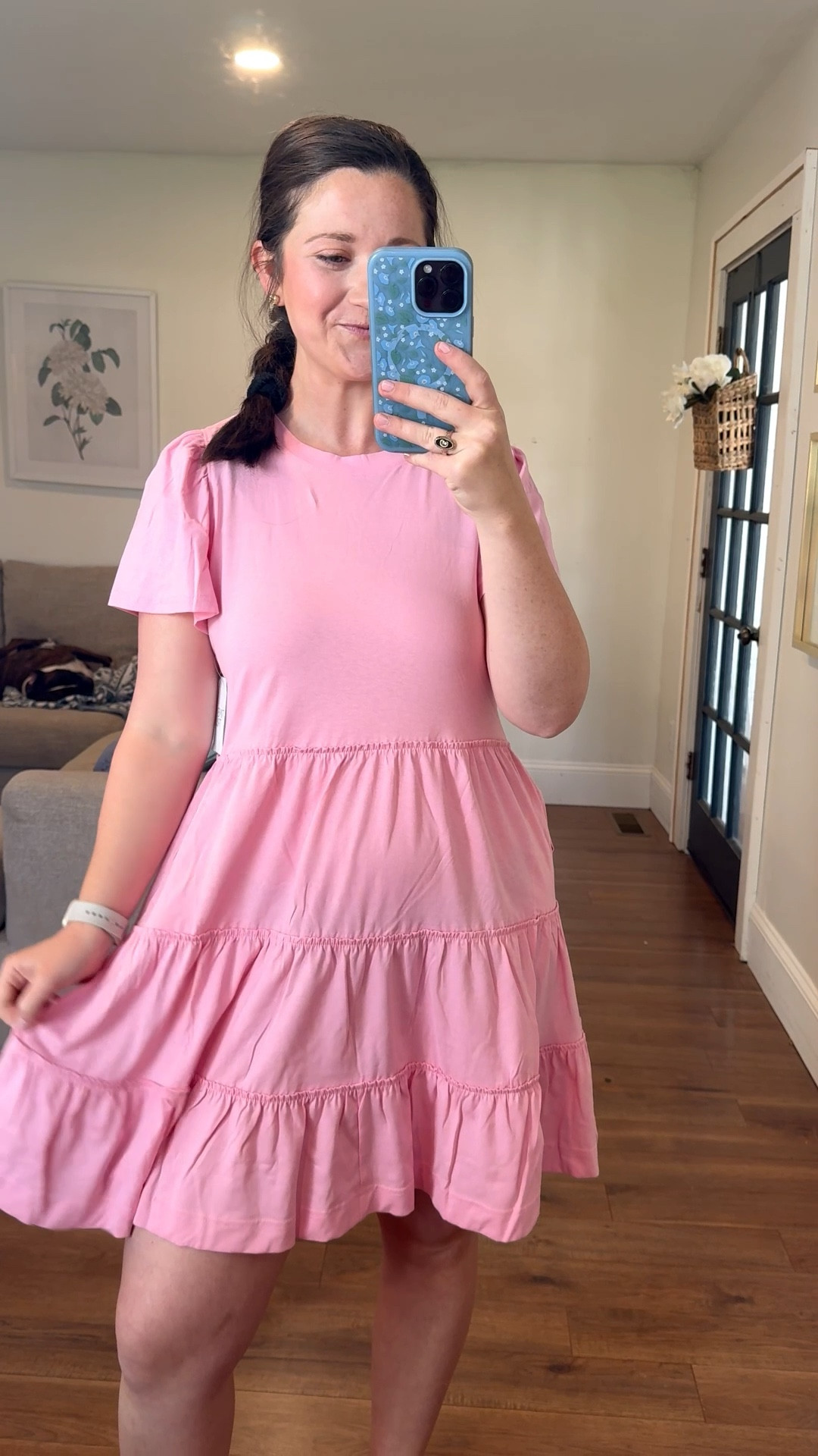 Spring dress. Spring ootd 