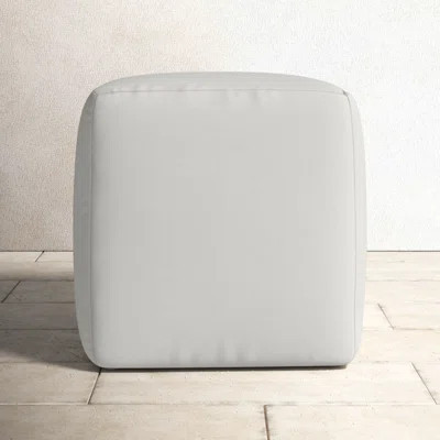 Outdoor Ottoman with Sunbrella Cushion | Birch Lane