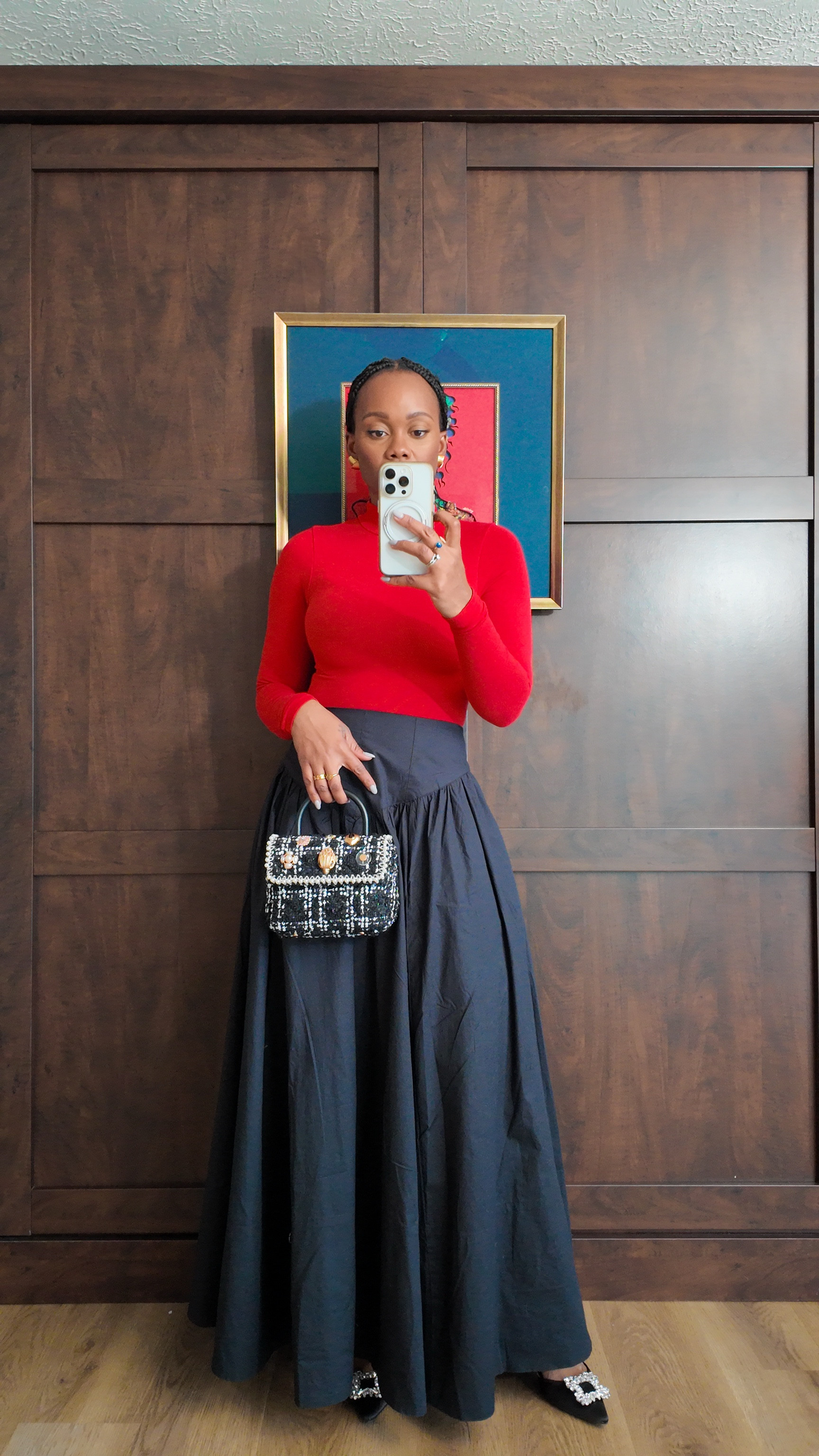 One word- POCKETS. Wearing my Valentine’s Day look a bit early. Skirt is a size S. Shaping bodysuits is on sale at Yummie.com

#LTKStyleTip