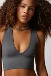 Out From Under Hailey Seamless Plunge Bra Top | Urban Outfitters (US and RoW)