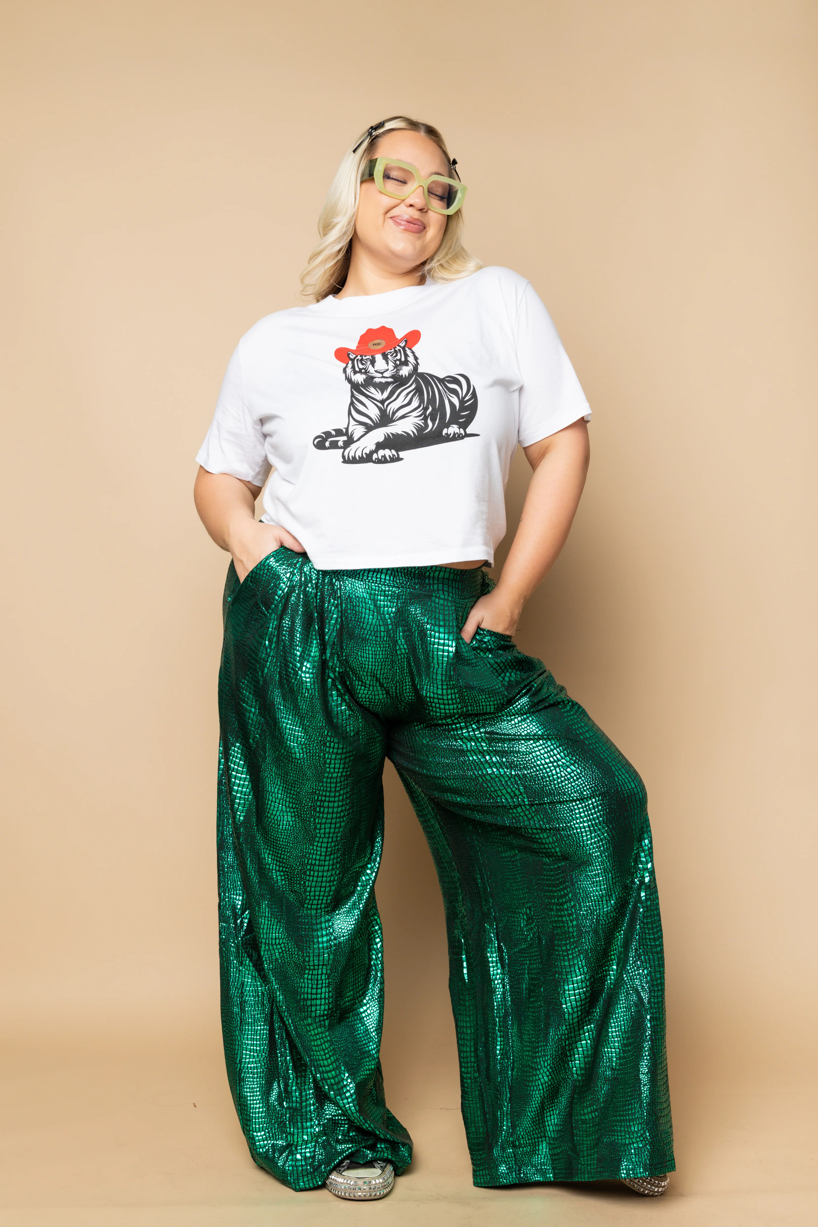 Told You So Metallic Pants - Mermaid | WKNDchasers