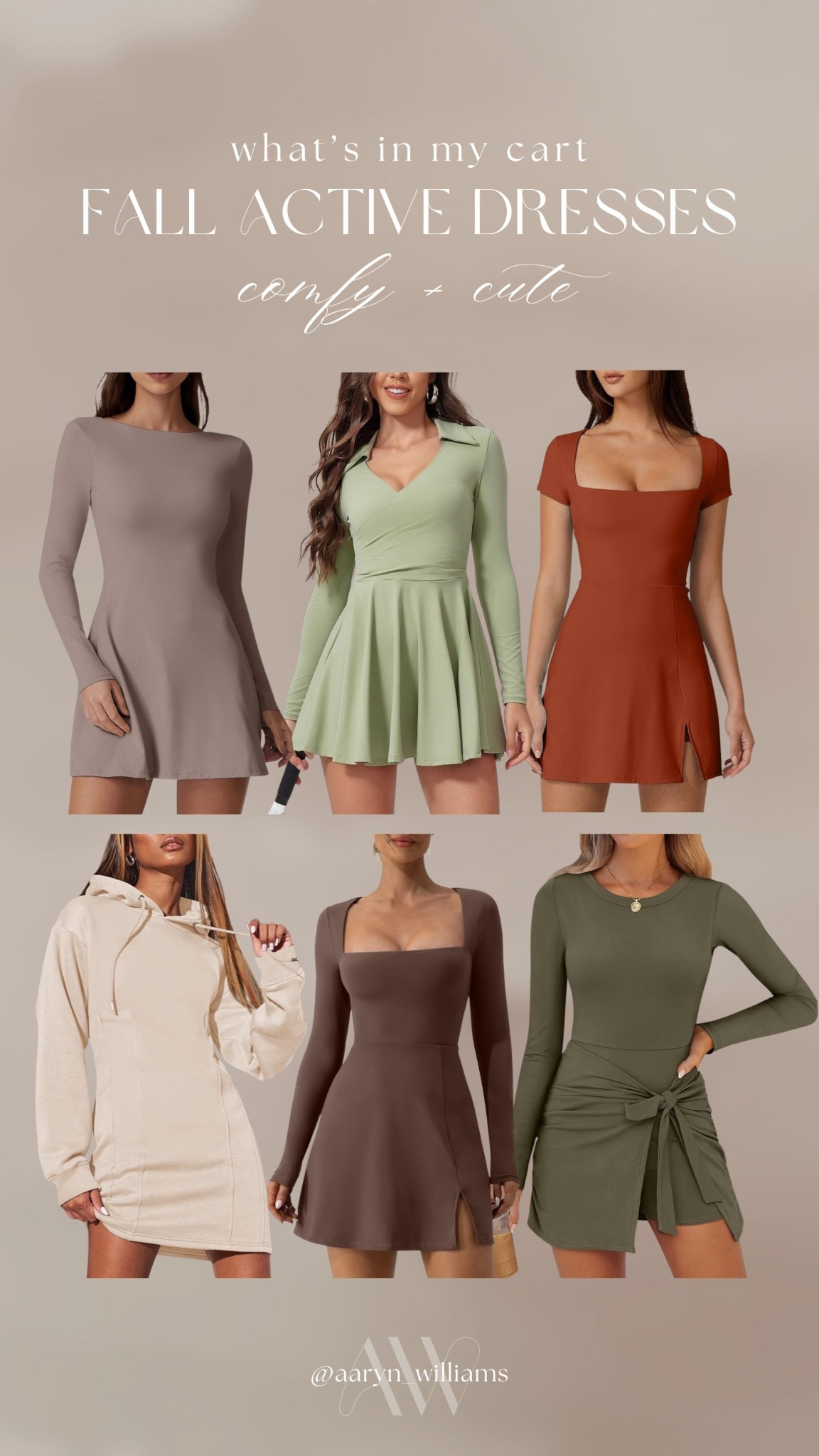 fall active dresses i’m loving 🍂 comfy + cute for everyday wear, errands, or dressed up with boots ✨ #fallstyle #ltkfashion #activewear #falloutfits #ltkfall #casualstyle #momstyle #ltkfinds #affordablefashion

#LTKActive #LTKFallSale #LTKFindsUnder50