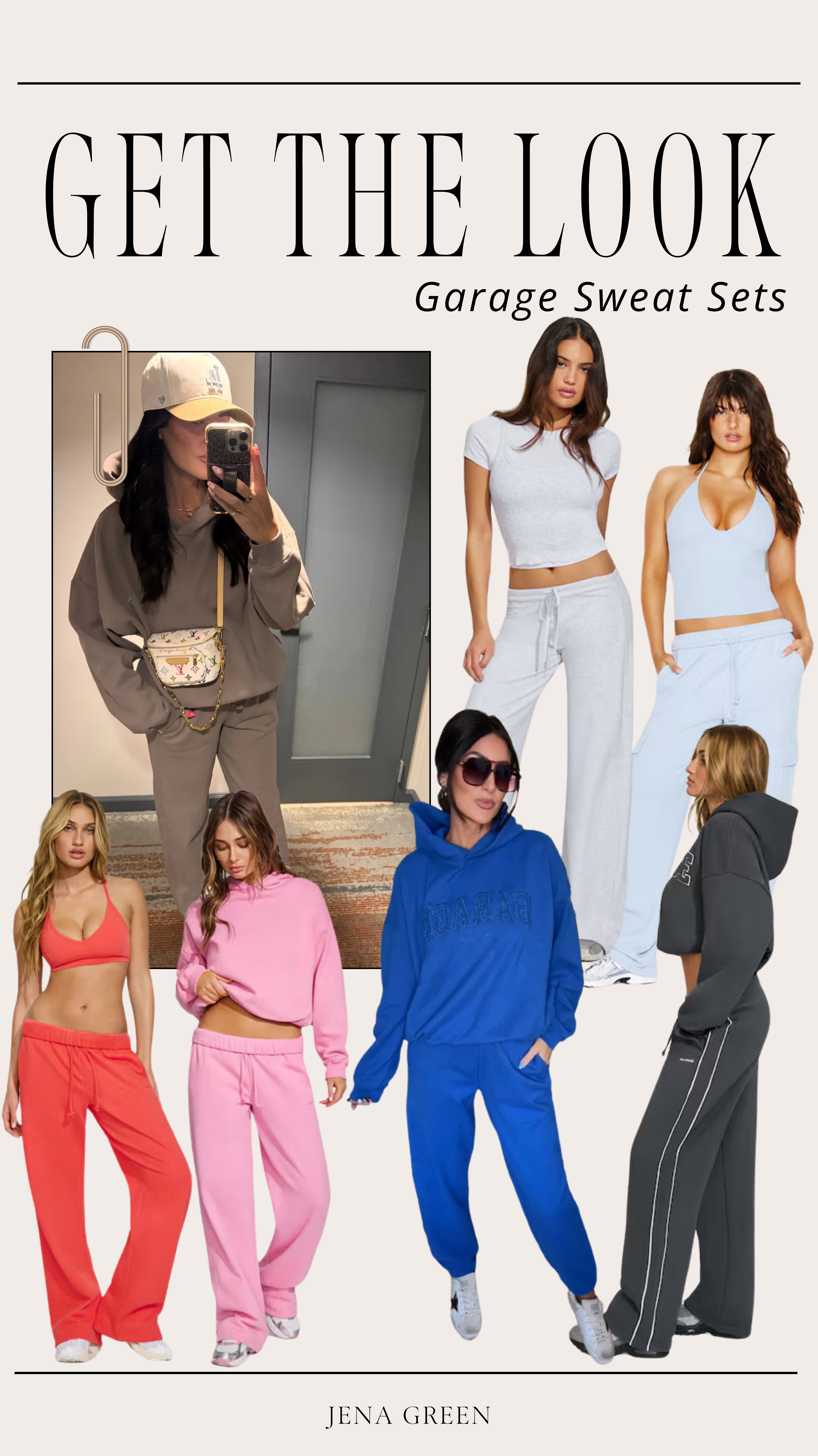 Get the Look - Garage Sweat Sets | Sweat Set | Sweatshirt | Hoodie | Sweatpants 

 #LTKootd #LTKSeasonal