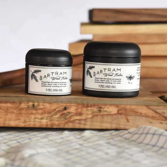 Organic Bartram Wood Balm, Good for all wooden kitchen objects, Handmade with organic ingredients | Etsy (US)