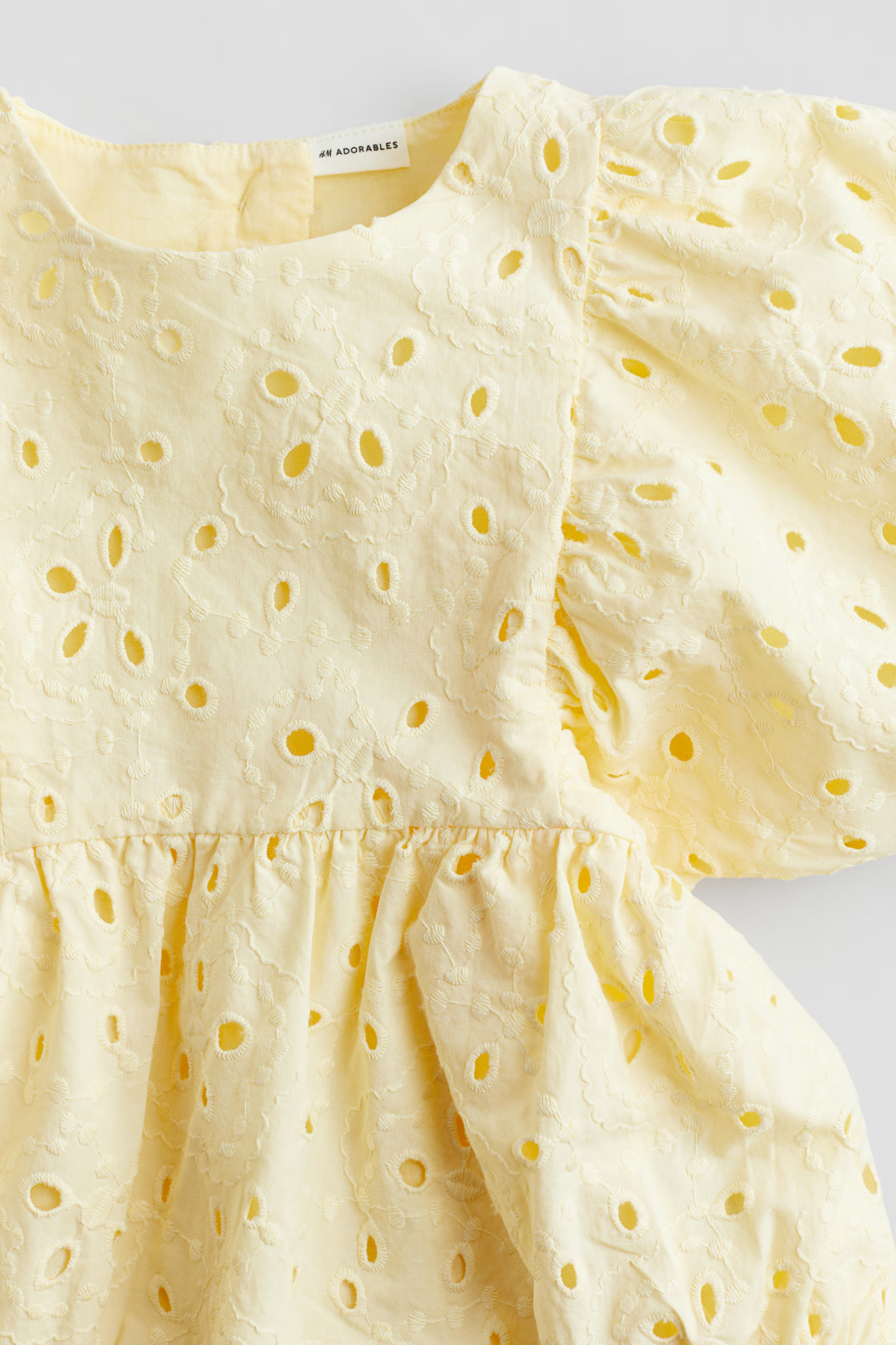 Eyelet Embroidered Romper Suit | H&M (US + CA)
