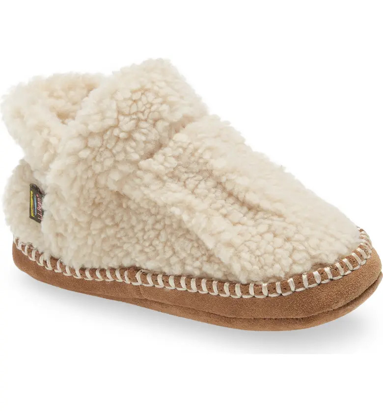 Cozy High Pile Fleece Slipper Bootie | Nordstrom