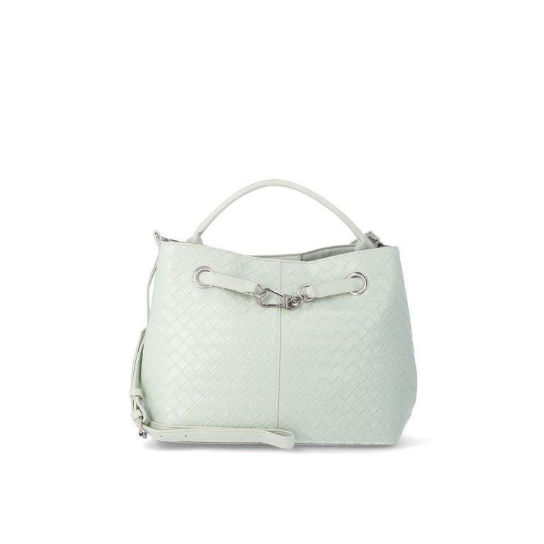 Time and Tru Women's Hazel Satchel Bag, Seafoam | Walmart (US)