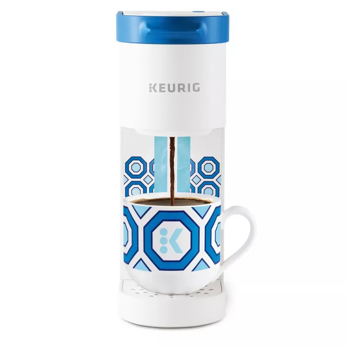 Keurig K-Mini Basic Jonathan Adler Limited Edition Single-Serve K-Cup Pod Coffee Maker - White | Target