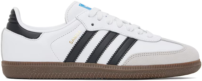 adidas Originals - White Samba OG Sneakers | SSENSE
