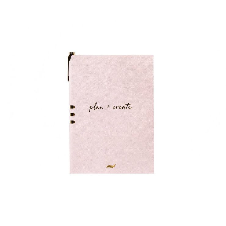 Elevation by Tina Wells College Ruled Journal Saffiano Vegan Leather with Pen | Target