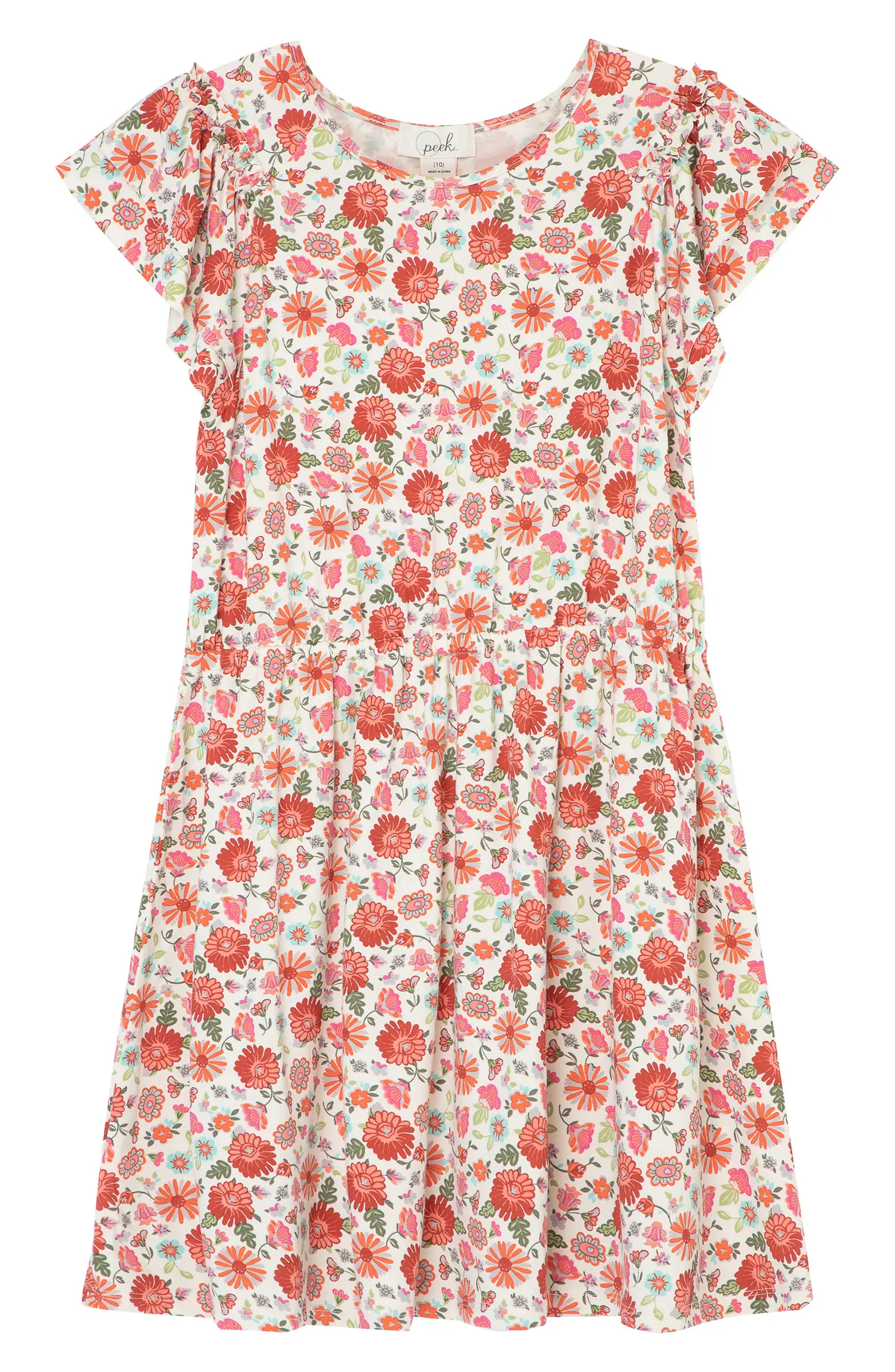 Peek Aren't You Curious Kids' Floral Print Dress | Nordstrom | Nordstrom